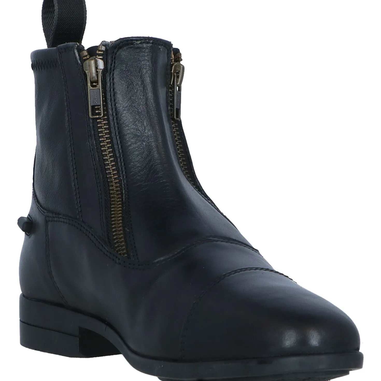 EQUITHÈME Jodhpurs Double Zip Zwart