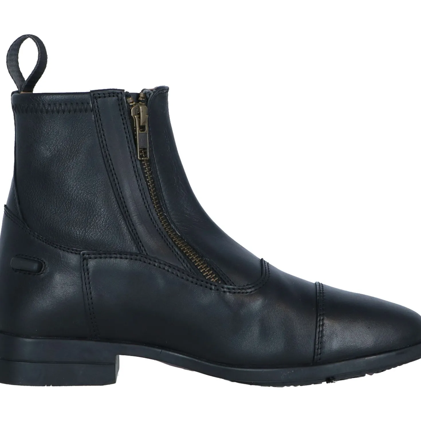 EQUITHÈME Jodhpurs Double Zip Zwart