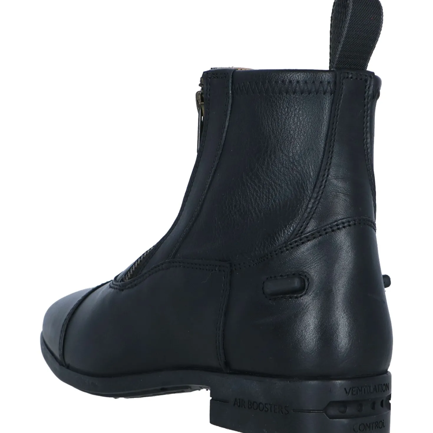 EQUITHÈME Jodhpurs Double Zip Zwart