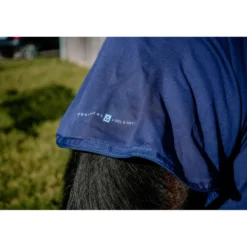 EQUITHÈME Koeldeken Cool& Dry Fresh Combo Marineblauw