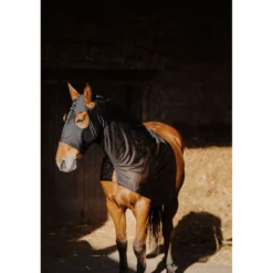EQUITHÈME Nek Beschermer Lycra/Mesh Zwart