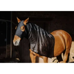 EQUITHÈME Nek Beschermer Lycra/Mesh Zwart