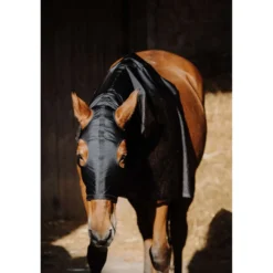 EQUITHÈME Nek Beschermer Lycra/Mesh Zwart