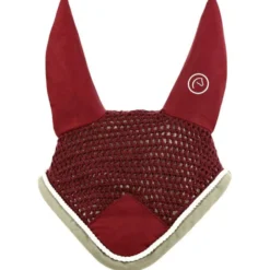 EQUITHÈME Oornetje Polyfun Bordeaux/Taupe