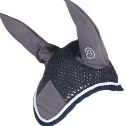 EQUITHÈME Oornetje Polyfun Donkergrijs/Marineblauw
