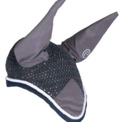 EQUITHÈME Oornetje Polyfun Donkergrijs/Marineblauw