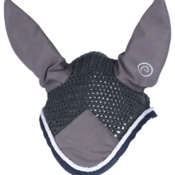 EQUITHÈME Oornetje Polyfun Donkergrijs/Marineblauw