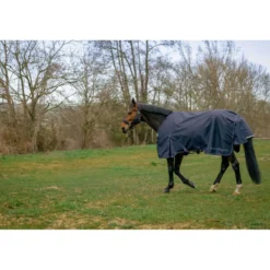 EQUITHÈME Outdoordeken Anatomic 1200D 50g Navy