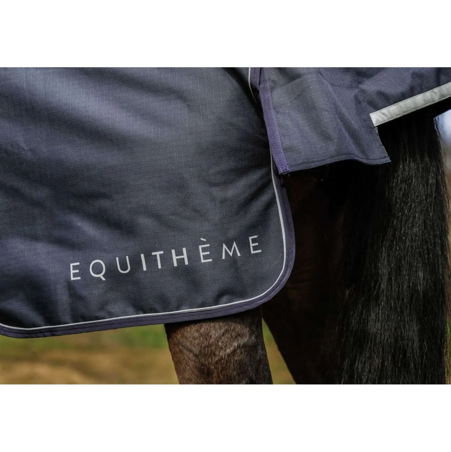 EQUITHÈME Outdoordeken Anatomic Combi 1200D 50g Navy