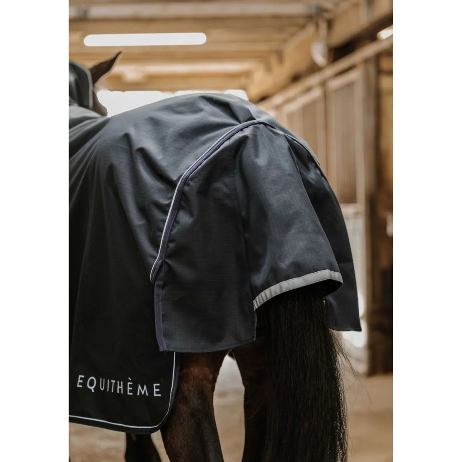 EQUITHÈME Outdoordeken Anatomic Combi 1200D 50g Navy