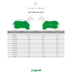 EQUITHÈME Outdoordeken 3Layer 1200D 200g