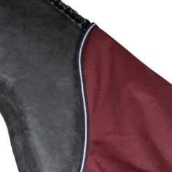 EQUITHÈME Outdoordeken Tyrex 1200D 0g High Neck Burgundy