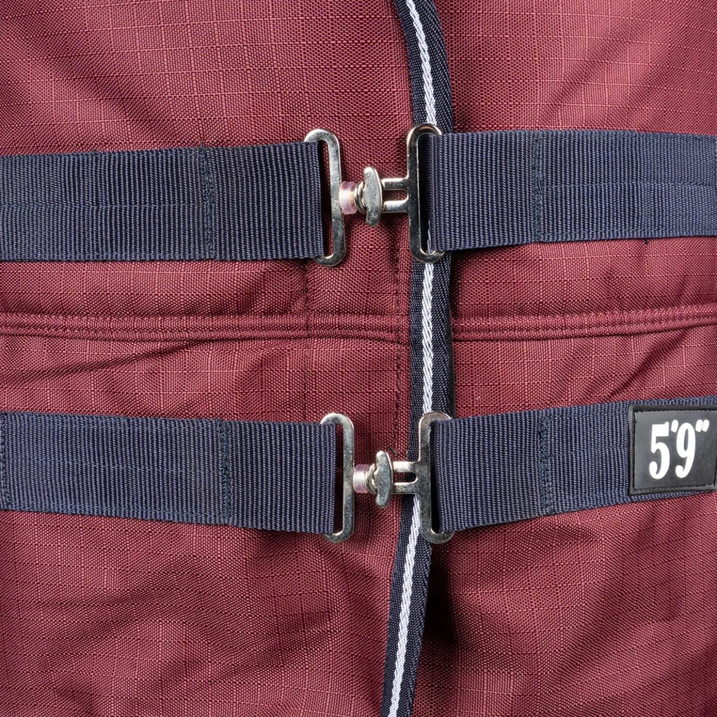 EQUITHÈME Outdoordeken Tyrex 1200D 300g Standard Burgundy