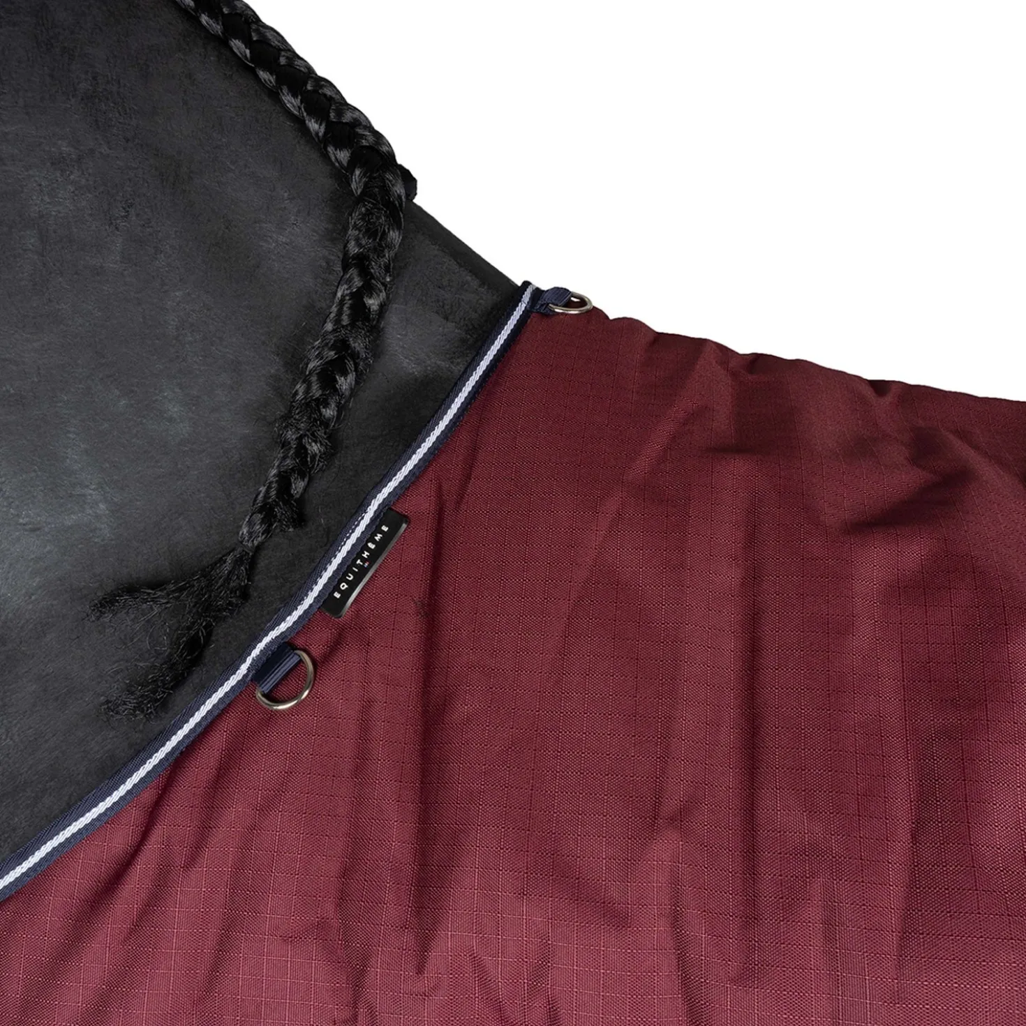 EQUITHÈME Outdoordeken Tyrex 1200D 300g Standard Burgundy