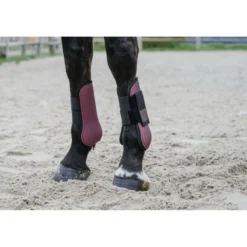 EQUITHÈME Peesbeschermers Burgundy