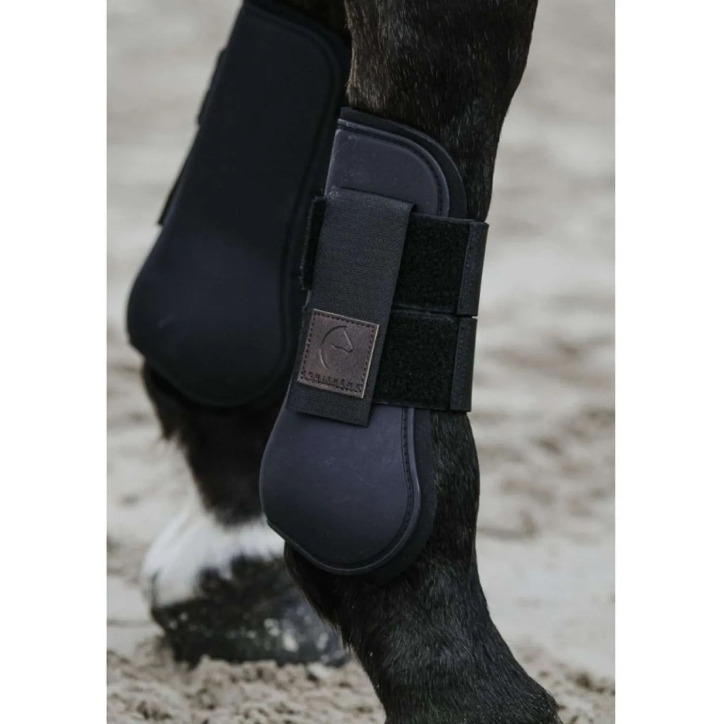 EQUITHÈME Peesbeschermers Zwart