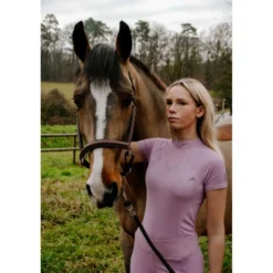 EQUITHÈME Polo Claudia Paars