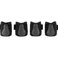 EQUITHÈME Pony Academy Beenbeschermers Zwart Glitter