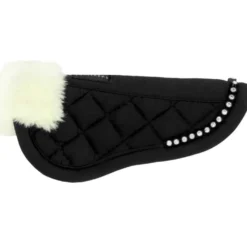 EQUITHÈME Pony Academy Zadelonderlegger Zwart Glitter