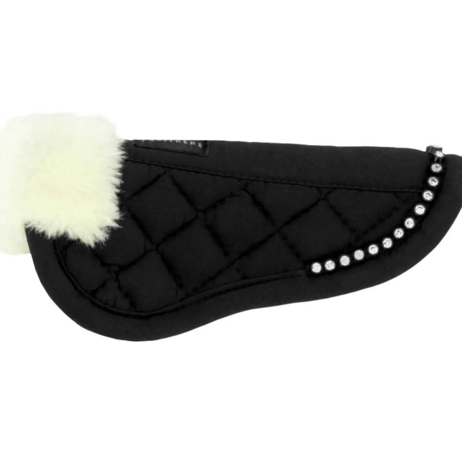 EQUITHÈME Pony Academy Zadelonderlegger Zwart Glitter