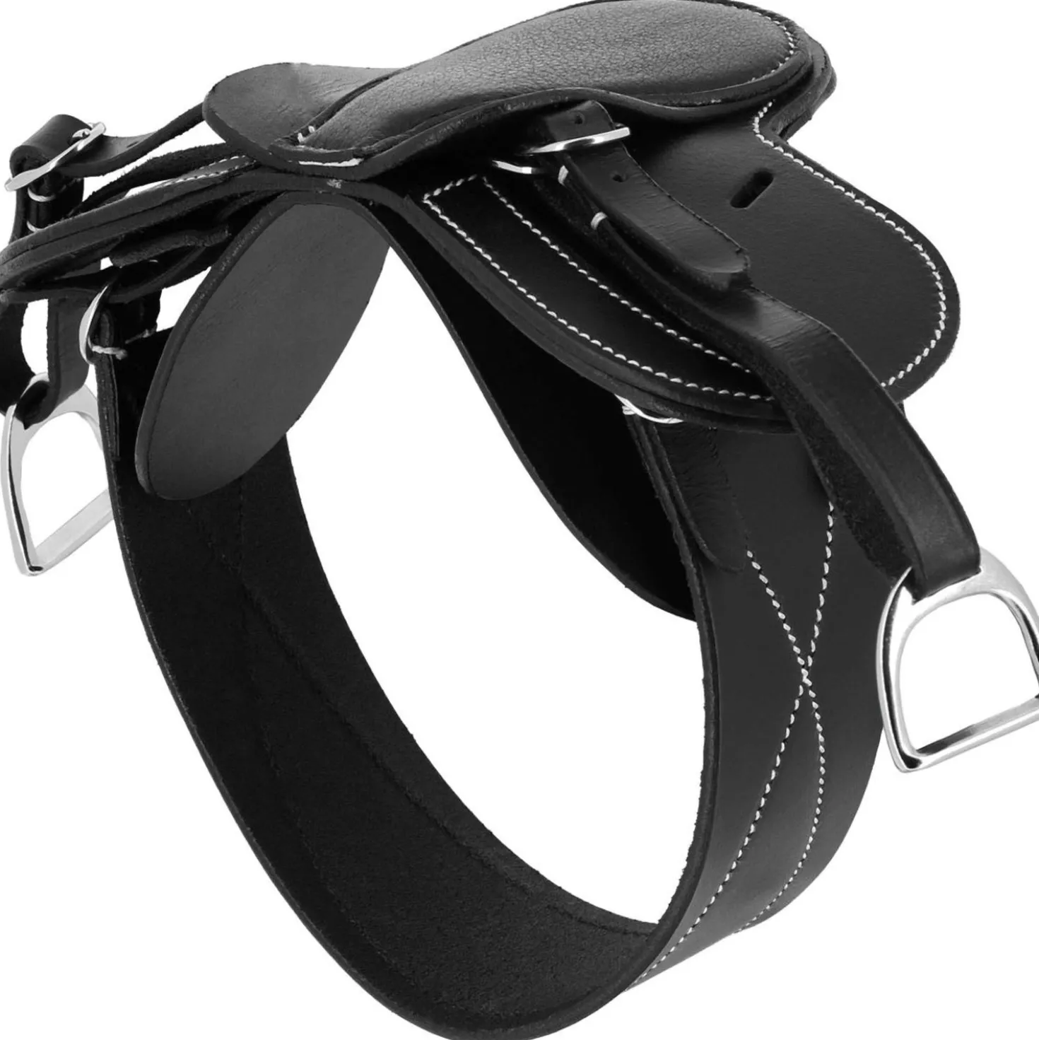 EQUITHÈME Pony Academy Zadel Zwart