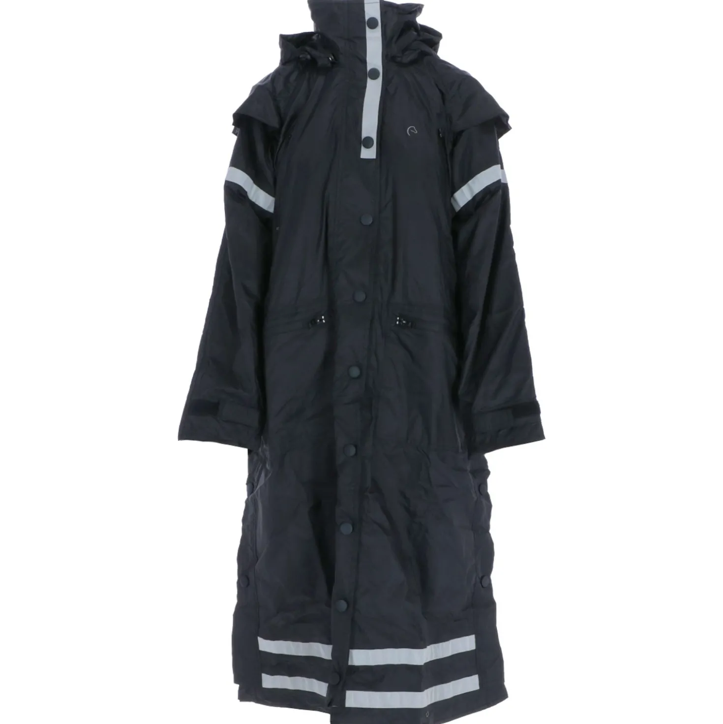 EQUITHÈME Regenjas Ridercoat Zwart