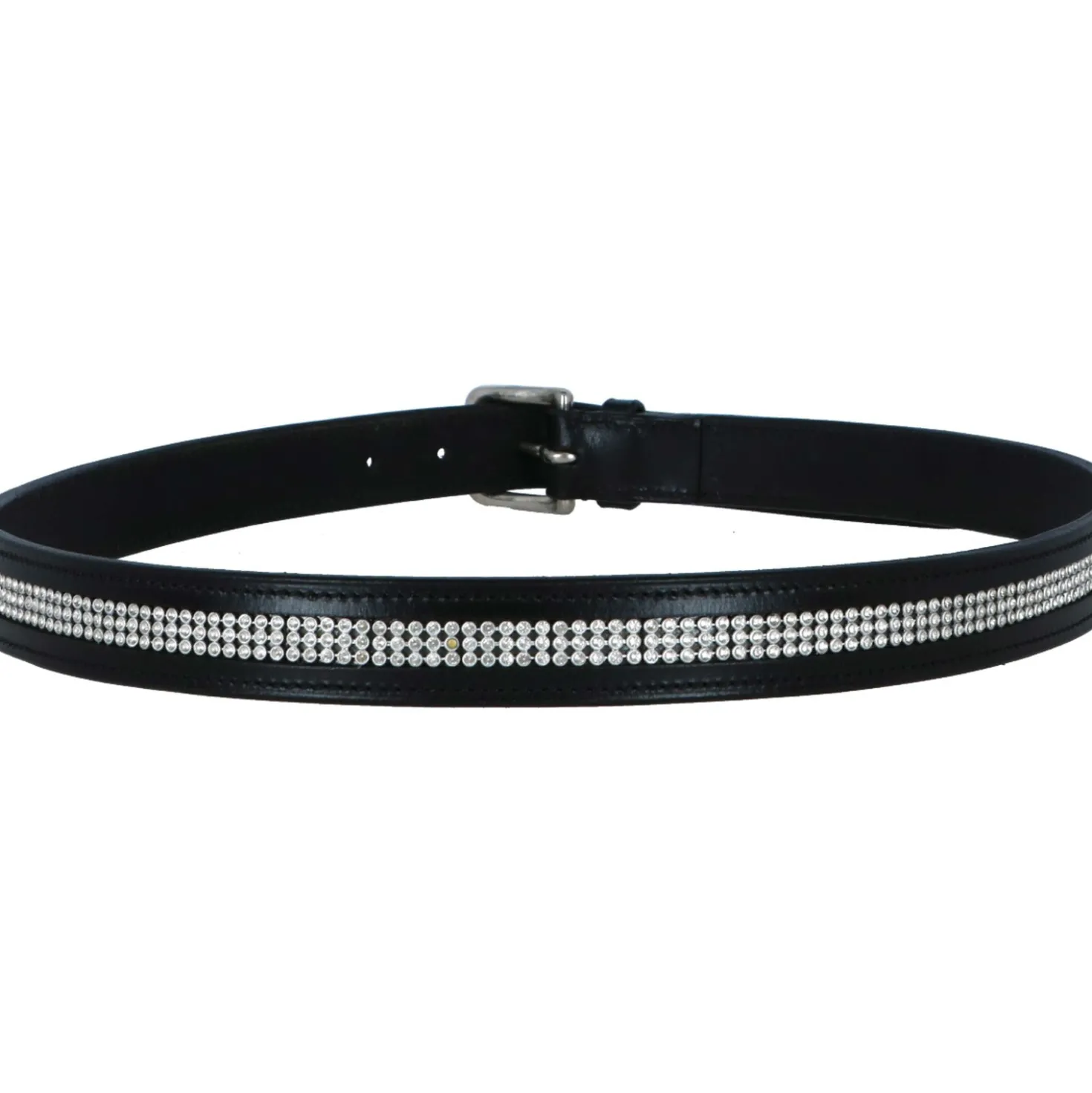 EQUITHÈME Riem Diamond Zwart