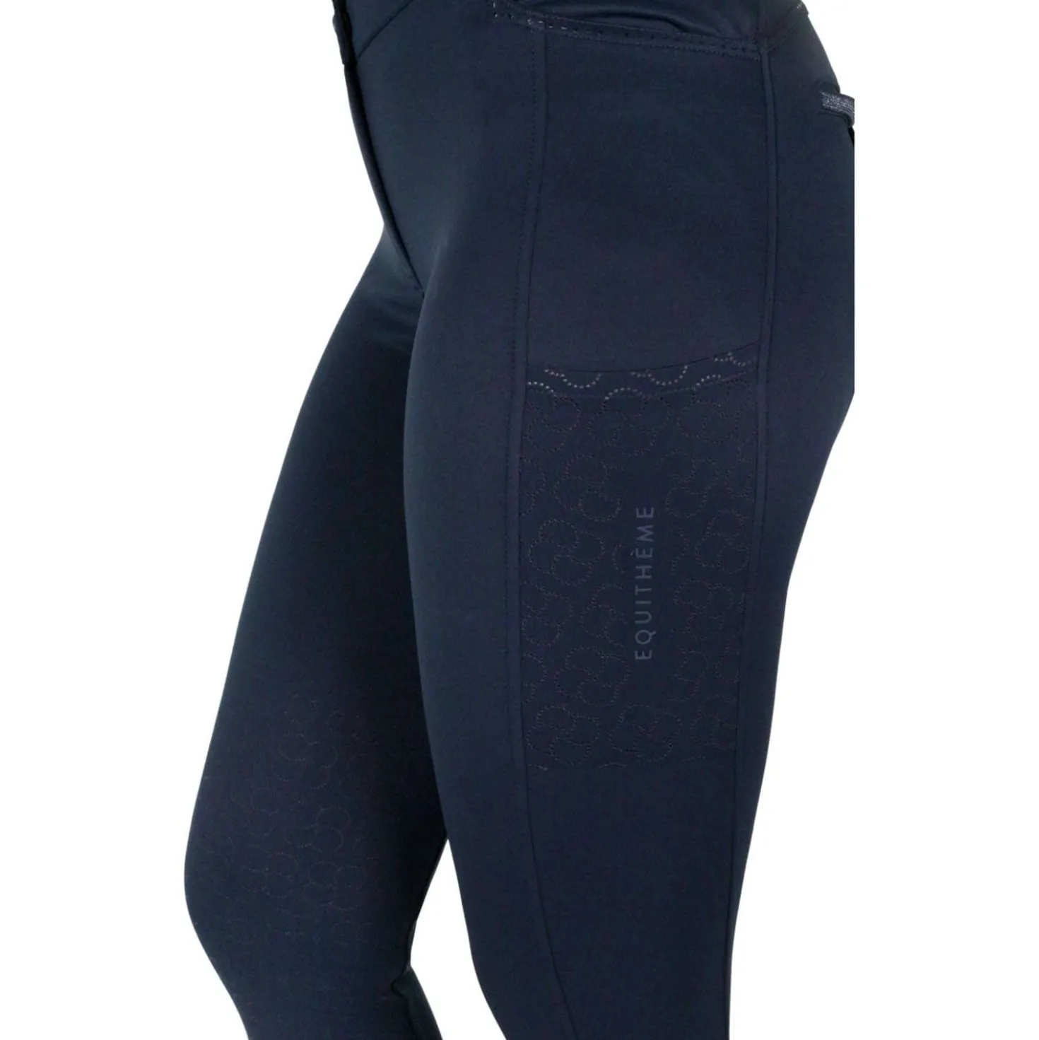 EQUITHÈME Rijbroek Capucine Knie Grip Navy