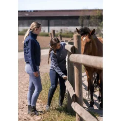 EQUITHÈME Rijbroek Capucine Knie Grip Grijs