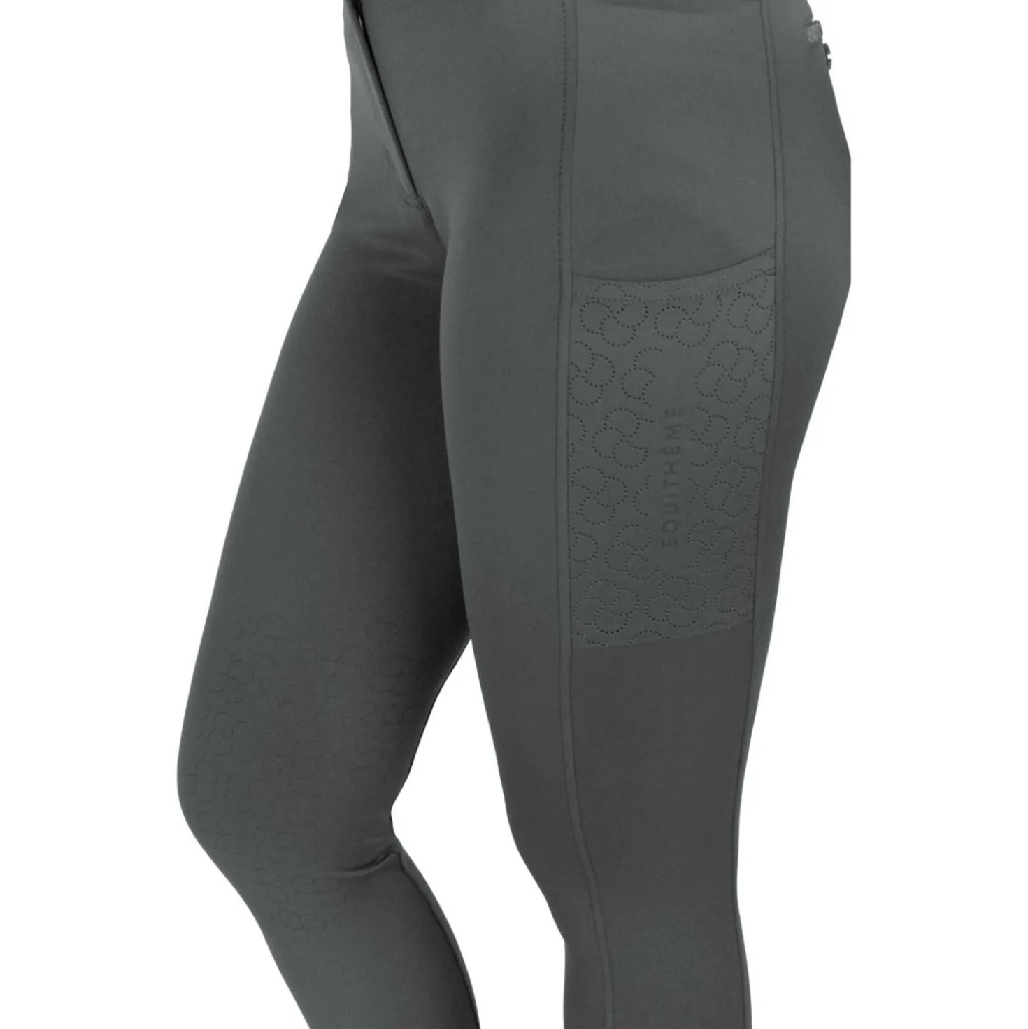 EQUITHÈME Rijbroek Capucine Knie Grip Grijs
