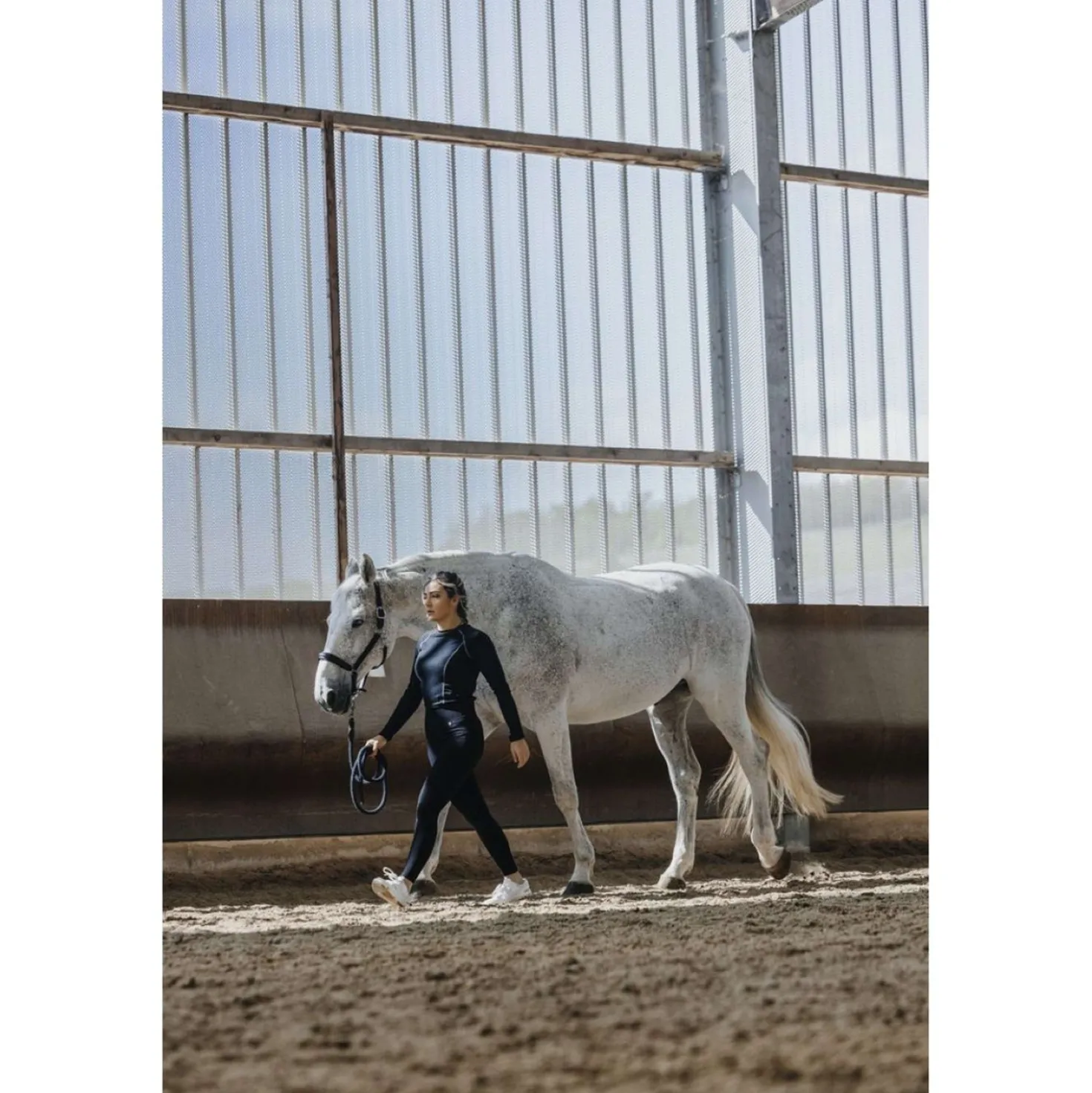 EQUITHÈME Rijlegging Acacia Zwart