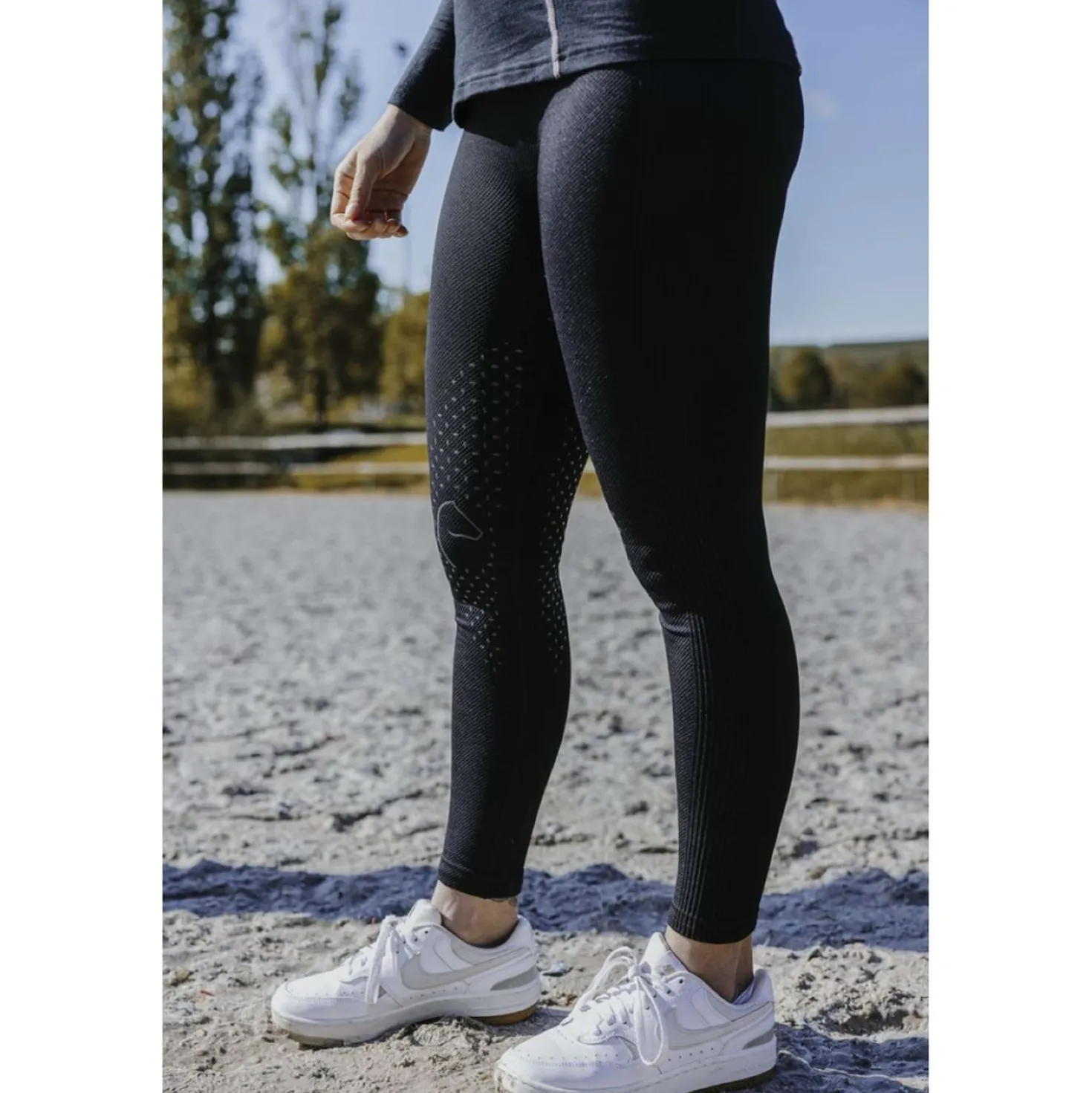 EQUITHÈME Rijlegging Acacia Zwart