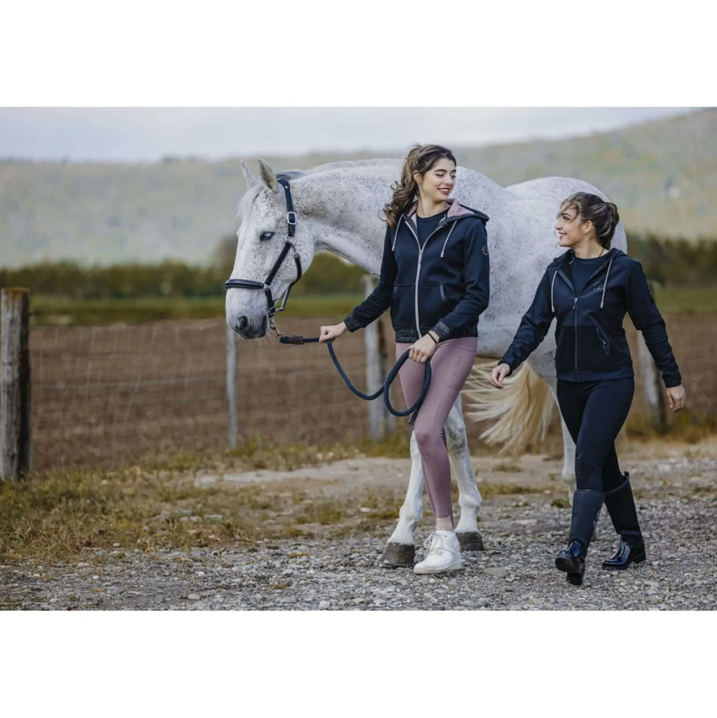 EQUITHÈME Rijlegging Acacia Zwart