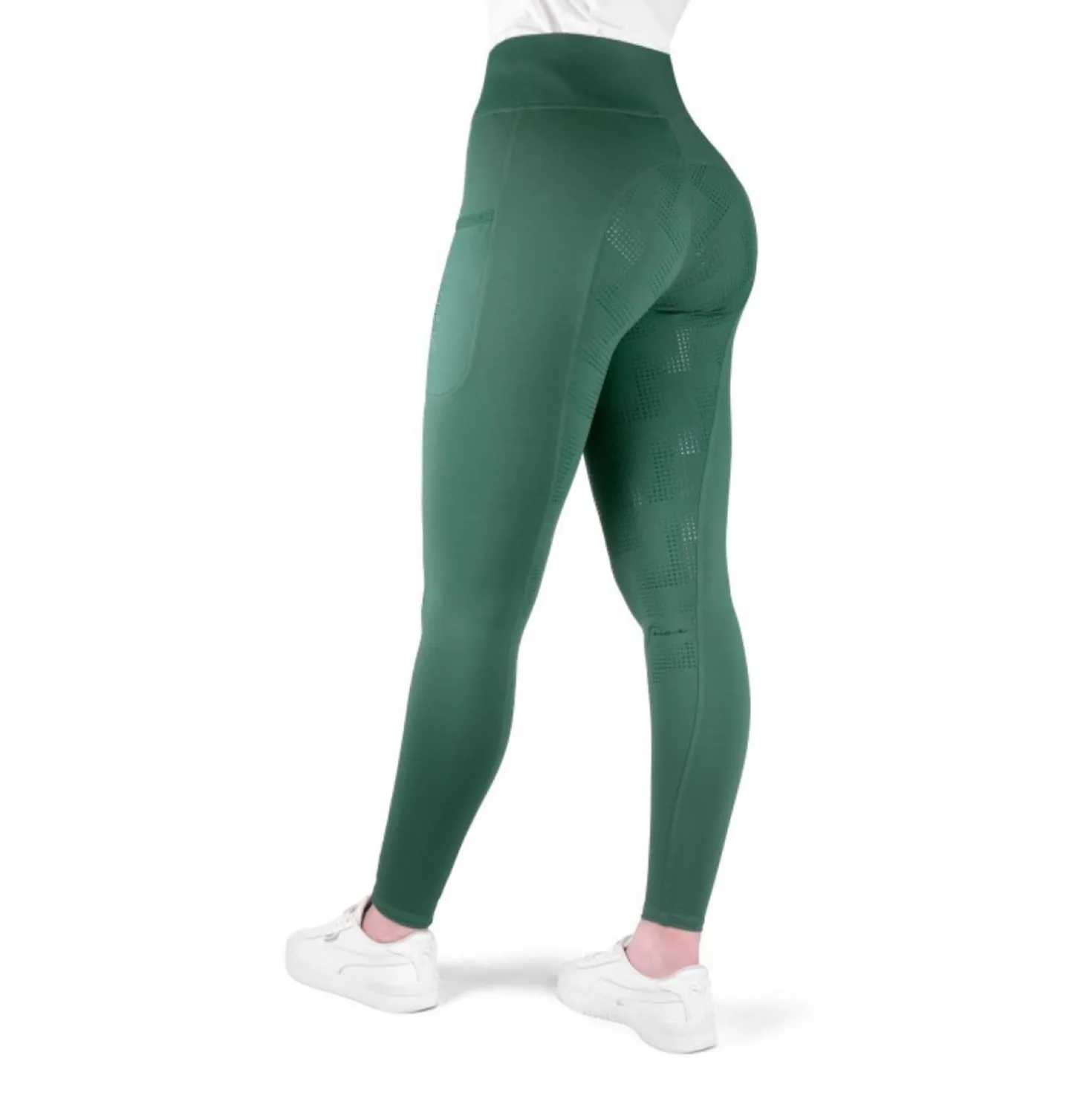 EQUITHÈME Rijlegging Flora Full Grip Eendenblauw