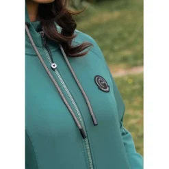 EQUITHÈME Softshell Jas Victoria Eendenblauw
