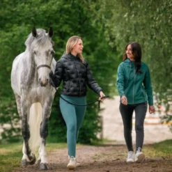 EQUITHÈME Softshell Jas Victoria Eendenblauw