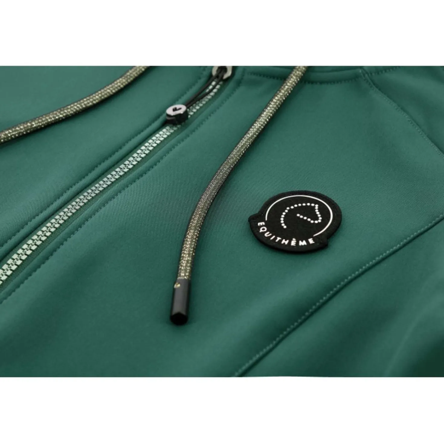 EQUITHÈME Softshell Jas Victoria Eendenblauw