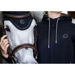 EQUITHÈME Softshell Jas Victoria Zwart