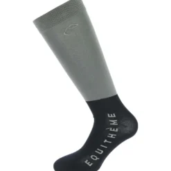 EQUITHÈME Sokken Compet Grijs/Marineblauw