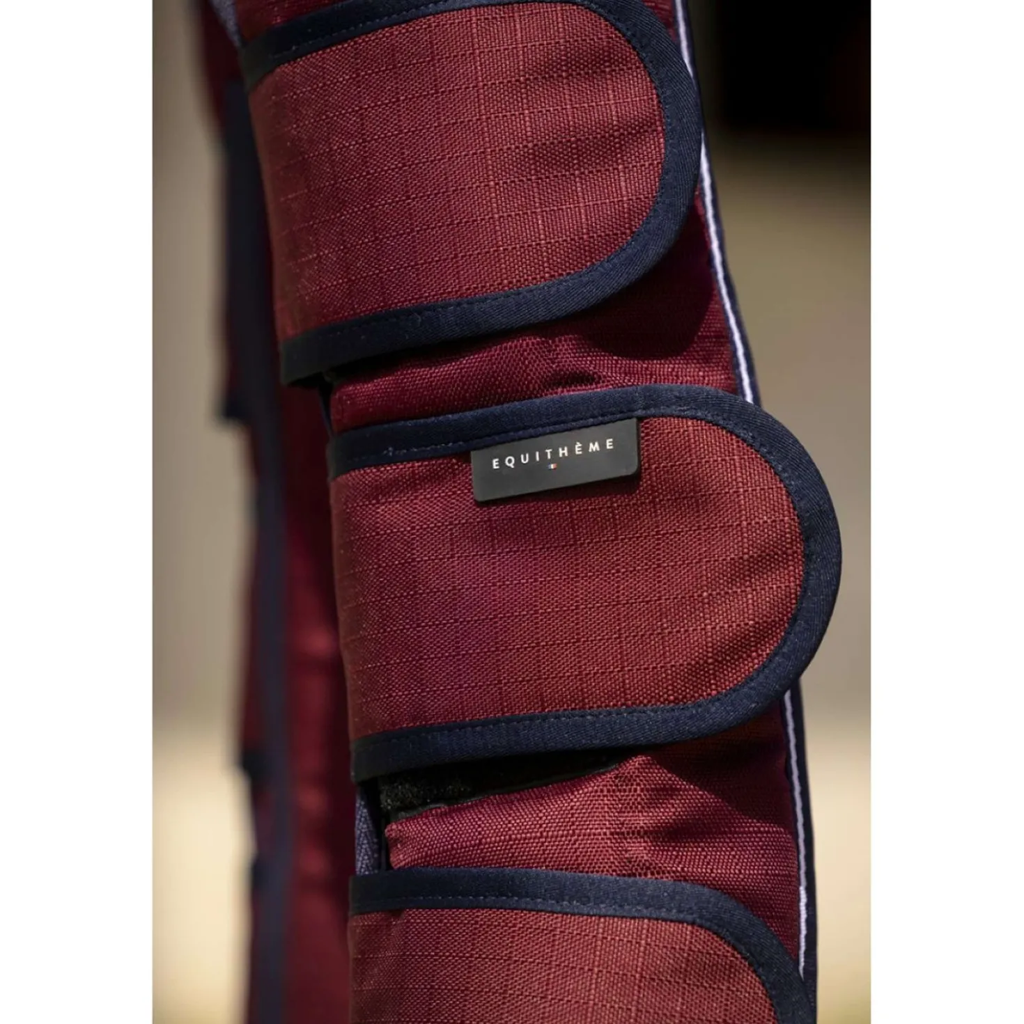 EQUITHÈME Transportbeschermers 1200D Renforcé Burgundy