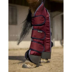 EQUITHÈME Transportbeschermers 1200D Renforcé Burgundy