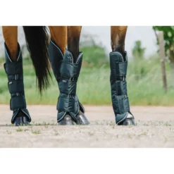 EQUITHÈME Transportbeschermers 600D Groen