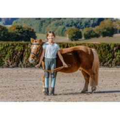 EQUITHÈME T-Shirt Bonnie Kids Mint/Groen