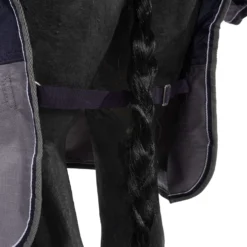 EQUITHÈME Turnout Rug Tyrex 600D 0g Navy/Grijs Dots
