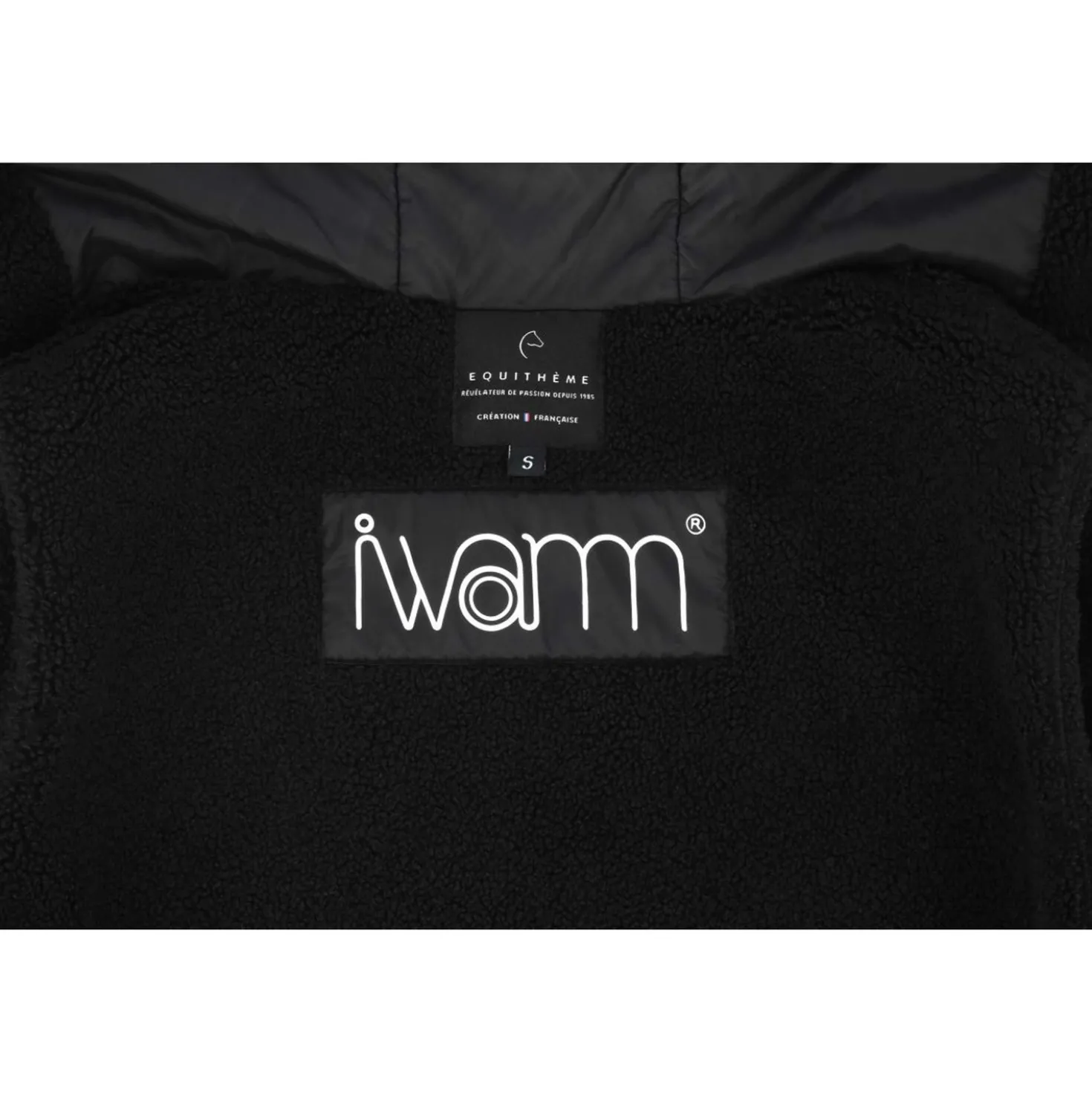 EQUITHÈME Verwarmde Bodywarmer Valery Zwart