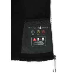 EQUITHÈME Verwarmde Bodywarmer Valery Zwart