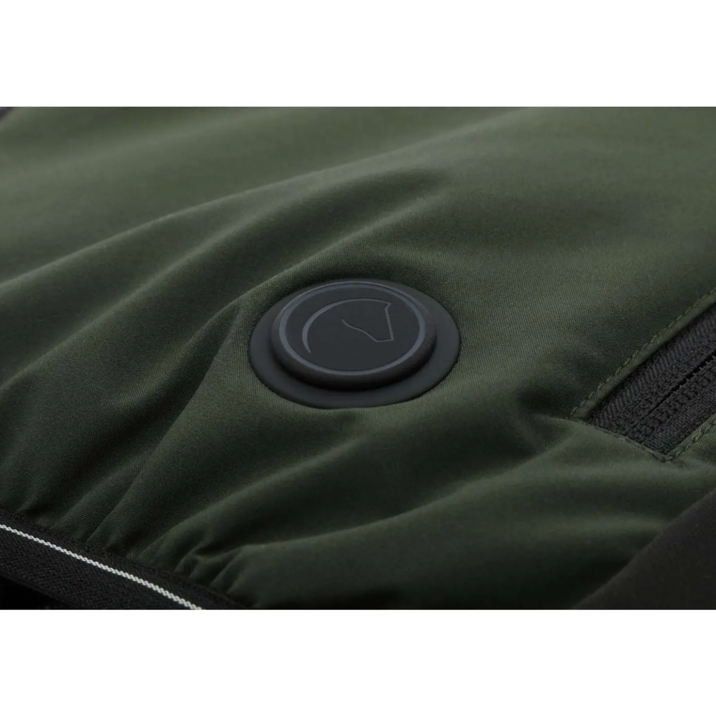 EQUITHÈME Verwarmde Bodywarmer Sasha Kaki