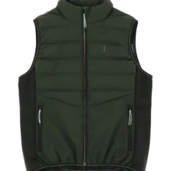 EQUITHÈME Verwarmde Bodywarmer Sasha Kaki