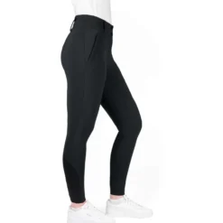 EQUITHÈME Verwarmde Rijbroek Sierra Full Grip Zwart