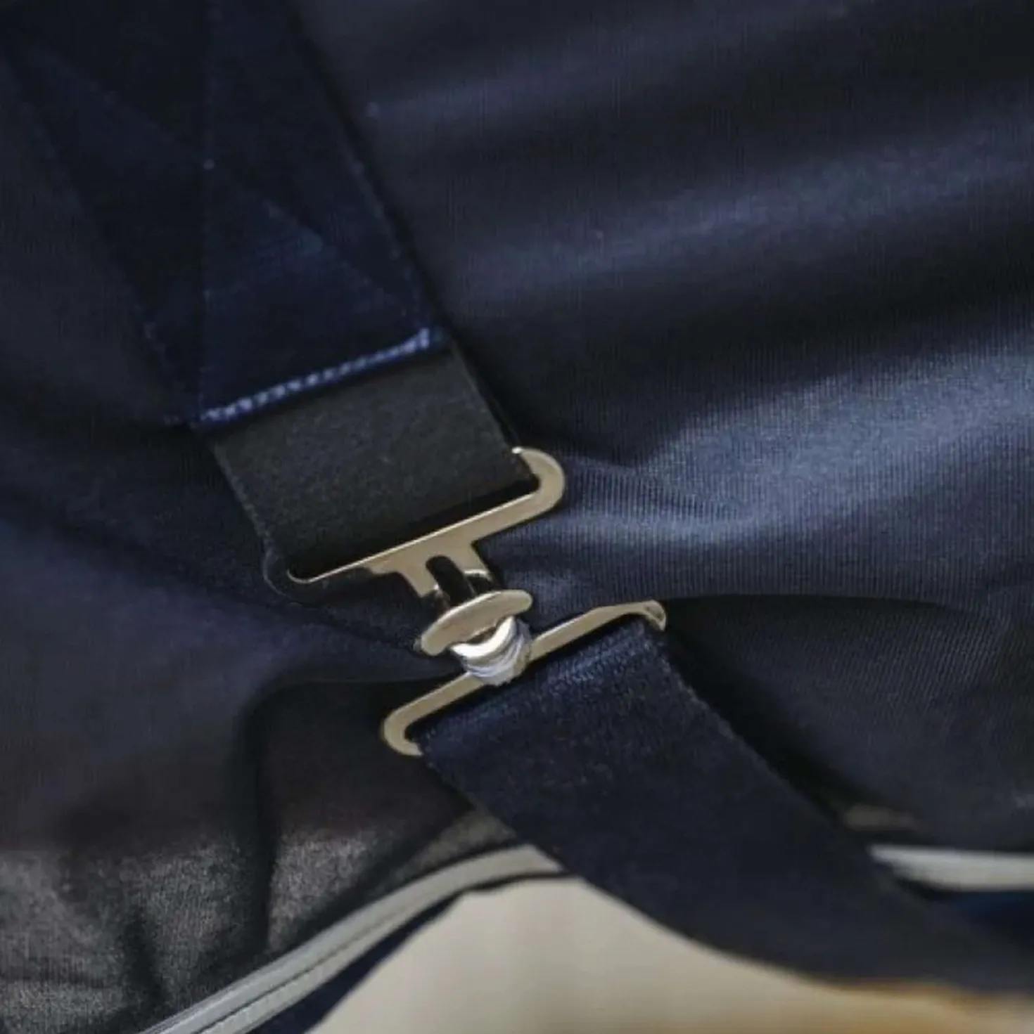EQUITHÈME Vliegendeken Combo Micro Mesh Navy